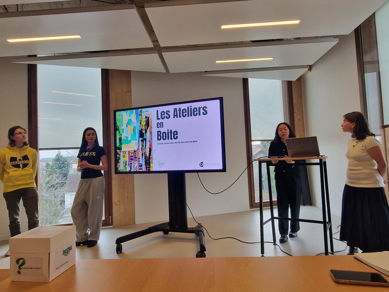 Groupe en présentation