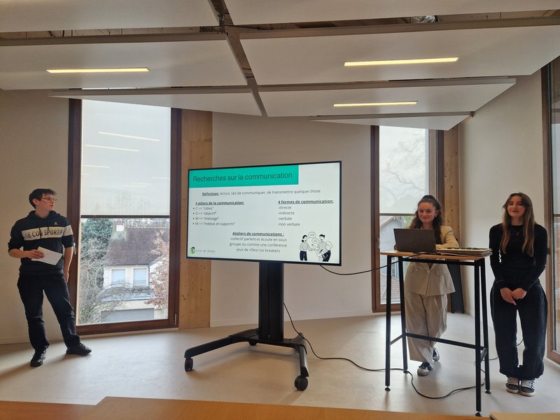 Groupe en présentation