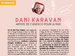 Dani karavana artiste pour la paix