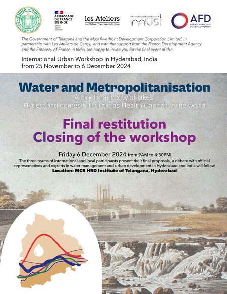 Hyderabad, India: Final restitution and closing of the workshop the 6th of December