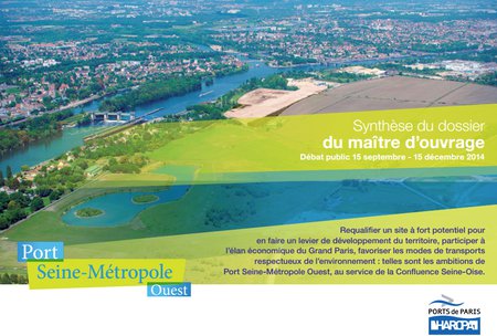 Séminaire animé par les Ateliers sur le projet de Port Seine Métropole Ouest, avec la CNDP et Ports de Paris