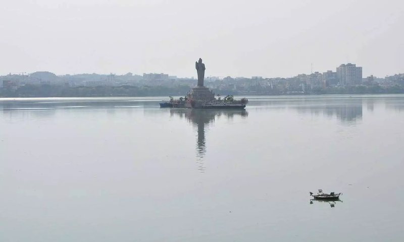 The Hussain Sagar Lake