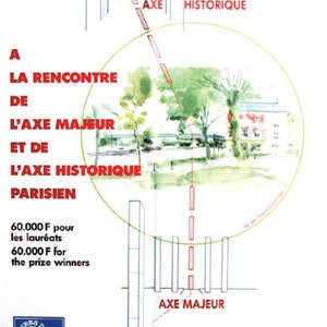 La nouvelle échelle de composition urbaine : À la rencontre de l’Axe Majeur et de l’Axe Historique Parisien